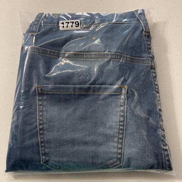 The M.A.P. Pearl Plus Embellished Skinny Blue Jeans  Size 2XL  Stretch Denim NWT - Picture 14 of 14